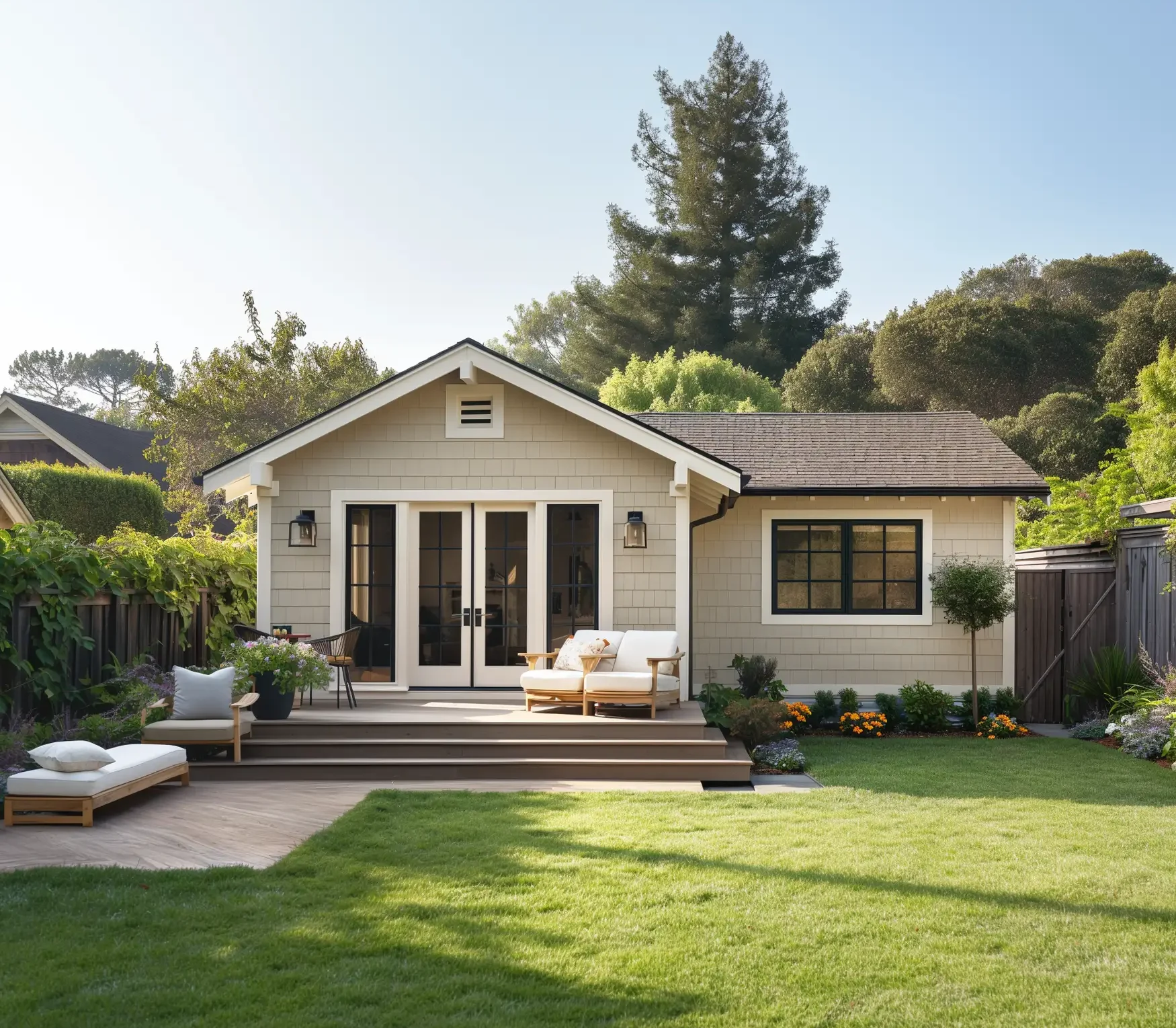 Modular ADU interior Marin County