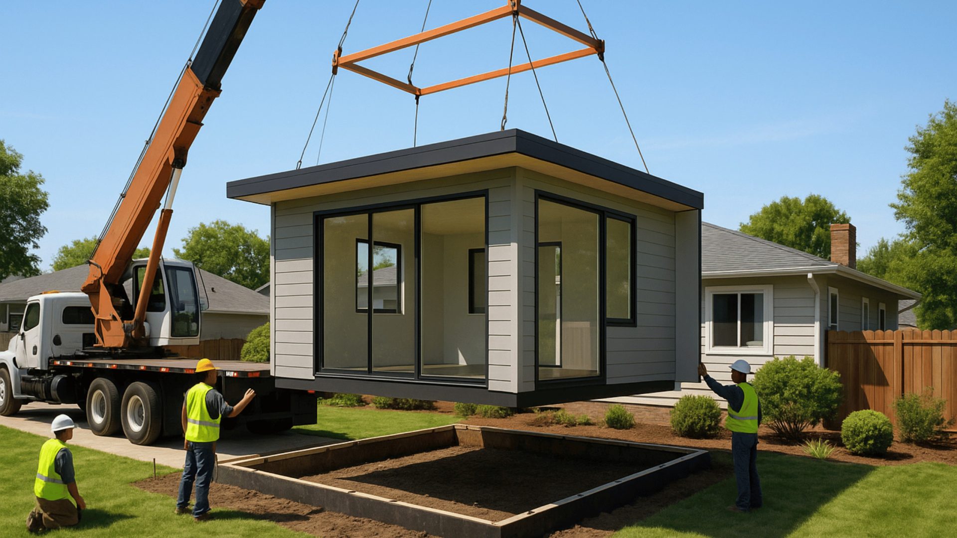 How long does it take to install a prefab ADU?