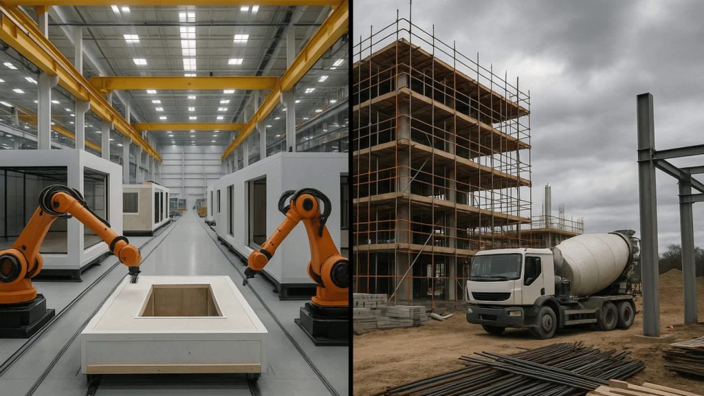 Benefits of Offsite Construction vs. Onsite Construction 1 Offsite Construction vs Onsite Constructio