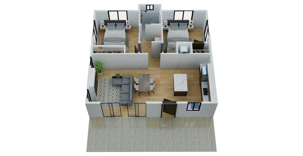 The Twin Gable 4 Luxurious living