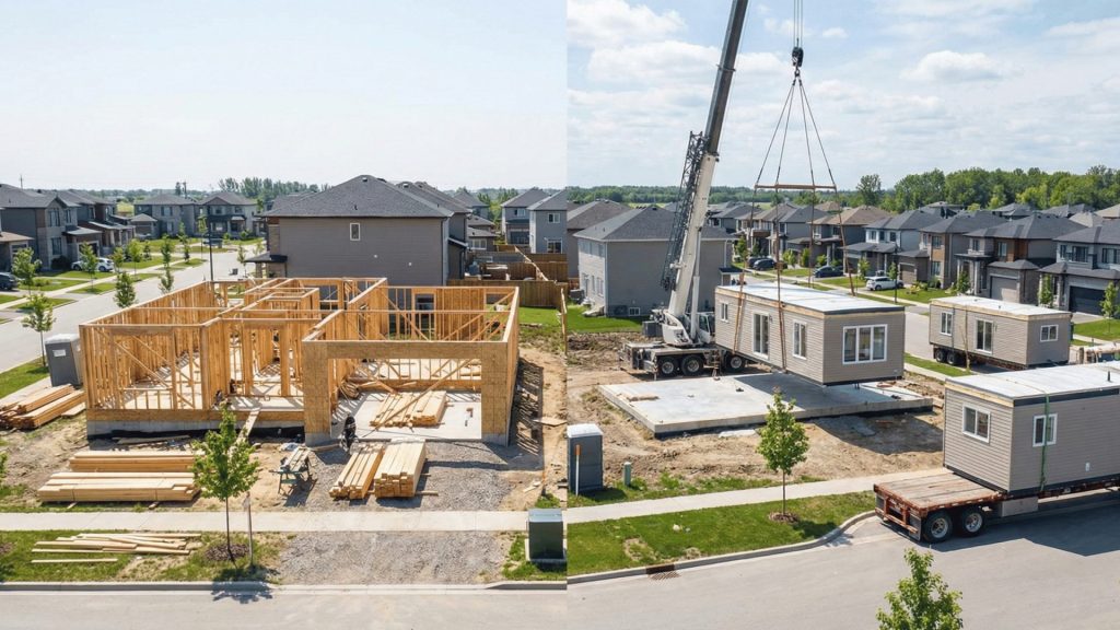 stick built vs modular