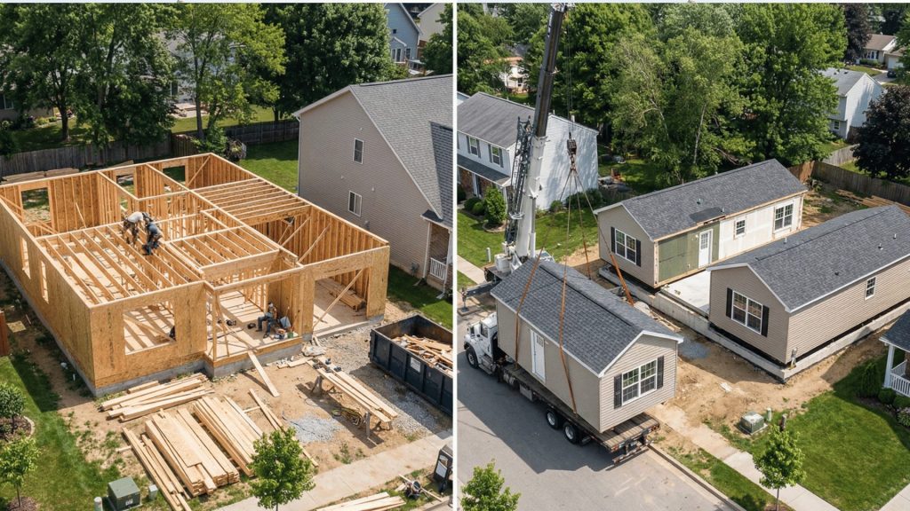 stick built vs modular