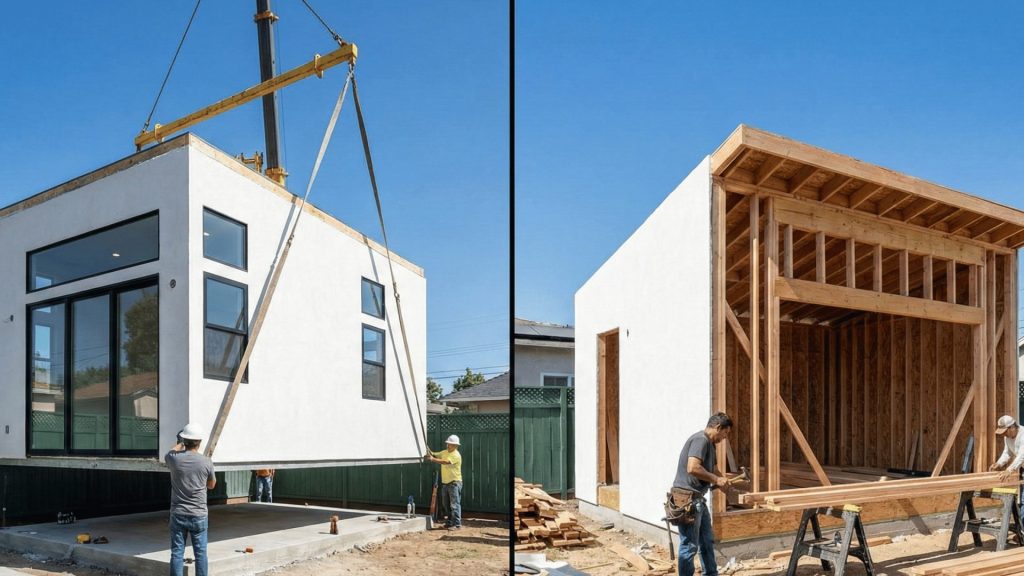 Prefab Vs Stick Built Method