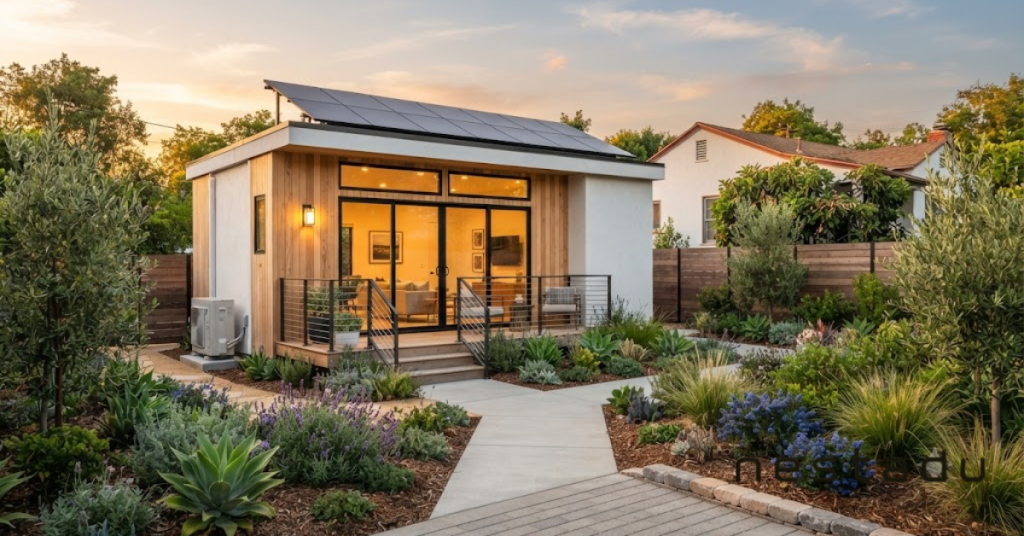 How can ADUs contribute to sustainable living? 1 ADUs contribute to sustainable living